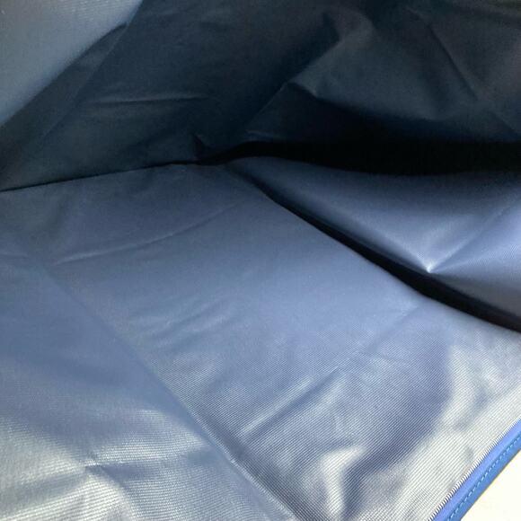 Olympic  Airways Vintage Royal Blue Vinyl Garment Bag. Pre-Owned - Picture 5 of 11